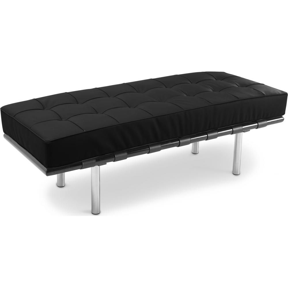  Buy City Bench (2 seats) - Premium Leather Black 13220 - in the EU