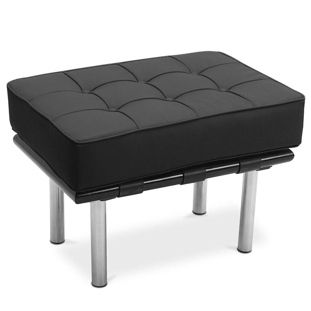  Buy City Bench (1 seat) - Premium Leather Black 15425 - in the EU