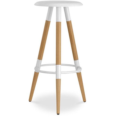  Buy Scandinavian style stool - Metal White 59144 - in the EU