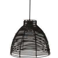 Hanging Lamp Boho Bali Design Natural Rattan - Tui Black 60037 photo 1 Buy Hanging Lamp Boho Bali Design Natural Rattan - Tui Black 60037 - in the EU