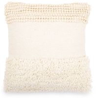 Square Cushion in Boho Bali Style, Cotton & Wool cover + filling - Margaret White 60188 photo 1 Buy Square Cushion in Boho Bali Style, Cotton & Wool cover + filling - Margaret White 60188 - in the EU