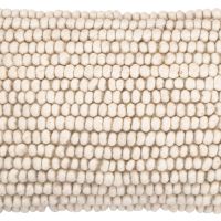 Rectangular Cushion in Boho Bali Style, Wool cover + filling - Samantha White 60196 photo 1 Buy Rectangular Cushion in Boho Bali Style, Wool cover + filling - Samantha White 60196 - in the EU