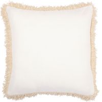 Square Viscose Cushion cover + filling - Atena Cream 60203 photo 1 Buy Square Viscose Cushion cover + filling - Atena Cream 60203 - in the EU