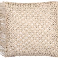 Square Cotton Cushion in Boho Bali Style cover + filling - Stella Blue 60229 photo 1 Buy Square Cotton Cushion in Boho Bali Style cover + filling - Stella Blue 60229 - in the EU