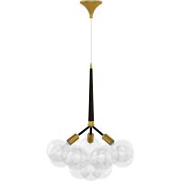 Pendant lamp, globe chandelier in modern design, 9 glass globes - Plaus Black 60405 photo 2 Buy Pendant lamp, globe chandelier in modern design, 9 glass globes - Plaus Black 60405 - prices