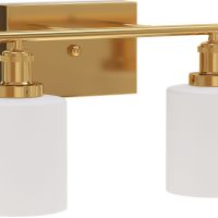 Wall Lamp Aged Gold - 2-Light Wall Sconce - Jhana Aged Gold 60684 photo 1 Buy Wall Lamp Aged Gold - 2-Light Wall Sconce - Jhana Aged Gold 60684 - in the EU