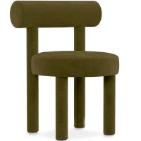 Dining Chair - Upholstered in Velvet - Reece Olive 60708 photo 6 Buy Dining Chair - Upholstered in Velvet - Reece Olive 60708 - in the EU