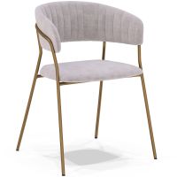Dining chair - Upholstered in Velvet - Lona Light grey 61147 photo 1 Buy Dining chair - Upholstered in Velvet - Lona Light grey 61147 - in the EU