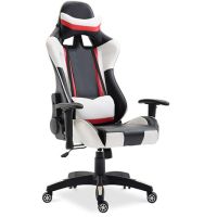 Gaming Desk Chair Reclinable 180º Ergonomic  White 59025 photo 1 Buy Gaming Desk Chair Reclinable 180º Ergonomic  White 59025 - in the EU