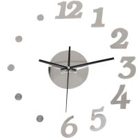 Half Way Wall Clock Silver 58202 photo 1 Buy Half Way Wall Clock Silver 58202 - in the EU