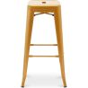 Buy Bar Stool - Industrial Design - 76cm - New Edition- Metalix Gold 60149 at MyFaktory