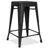 Buy Bistrot Metalix Stool Matte Metal - 60cm - New edition Black 60324 - prices