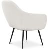 Buy Upholstered boucle accent chair in white - Uby White 60339 in the Europe