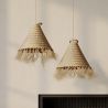 Buy Pendant Lamp Shade, Boho Bali Style - Deya Natural 60486 - in the EU