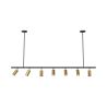 Buy Rail Ceiling Lamp - 7 Adjustable Gold Spotlights - 140CM - Lark Gold 60517 at MyFaktory