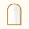 Buy Arched Rattan Wall Mirror - Boho Bali - Bulán Natural 60637 - in the EU