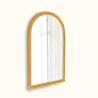 Buy Arched Rattan Wall Mirror - Boho Bali - Bulán Natural 60637 - prices