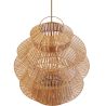Buy Rattan Pendant Lamp - Boho Bali - Hydun Natural 61224 with a guarantee