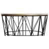 Buy Basket Side table Black 58416 at MyFaktory