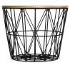 Buy Basket Side table Black 58416 - in the EU