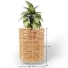Buy Round Floor Planter - Boho Style - 56 CM - Waral Natural 61238 in the Europe