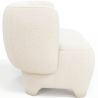 Buy 2/3 Seater Sofa - Upholstered in Bouclé Fabric - Janko White 61252 with a guarantee
