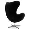 Buy Armchair with armrests - Fabric upholstery - Bold Black 13412 in the Europe