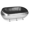 Buy Pod Aviator Design Sofa - Premium Leather Black 26722 - prices