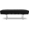Buy City Bench (2 seats) - Faux Leather Black 13219 - in the EU