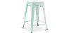 Buy Bar Stool Bistrot Metalix Industrial Design Metal - 60 cm - New Edition Light blue 60122 - in the EU