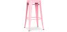 Buy Bar Stool - Industrial Design - 76cm - New Edition- Metalix Pink 60149 at MyFaktory