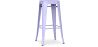 Buy Bar Stool - Industrial Design - 76cm - New Edition- Metalix Lavander 60149 with a guarantee