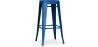 Buy Bar Stool - Industrial Design - 76cm - New Edition- Metalix Dark blue 60149 in the Europe