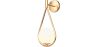 Buy Wall lamp in modern style, glass - Drop Gold 60239 - in the EU