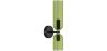 Buy Lamp Wall Light - Crystal and Metal - Hat Green 60523 - prices