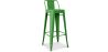 Buy Bar Stool with Backrest - Industrial Design - 76cm - New Edition - Metalix Green 60325 in the Europe