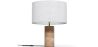 Buy Table Lamp with Marble Base - Luyer White 60663 - in the EU
