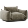 Buy Armchair - Velvet Upholstery - Urana Taupe 61011 at MyFaktory