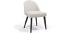 Buy Dining Chair - Upholstered in Bouclé Fabric - Percin White 61051 - in the EU