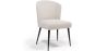 Buy Dining Chair - Upholstered in Bouclé Fabric - Yerne White 61053 - in the EU