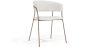 Buy Dining chair - Upholstered in Bouclé Fabric - Lona White 61148 - in the EU