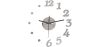 Buy Half Way Wall Clock Silver 58202 - in the EU