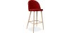 Buy Fabric Upholstered Stool - Scandinavian Design - 76cm - Bennett Red 59356 in the Europe