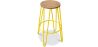 Buy Hairpin Stool - 74cm - Light wood and metal Yellow 59487 at MyFaktory