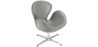 Buy Swin Chair - Faux Leather Grey 13663 in the Europe