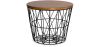Buy Basket Side table Black 58416 - in the EU