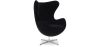Buy Armchair with armrests - Fabric upholstery - Bold Black 13412 - in the EU
