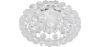 Buy Crystal Ceiling lamp 35cm Transparent 58433 - in the EU