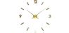 Classic Chic Wall Clock - Gold