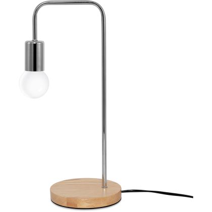 Buy Scandinavian style table lamp - Bor Silver 59299 - in the EU 